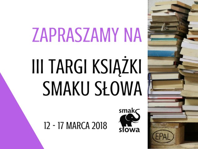 III Targi Książki Smaku Słowa